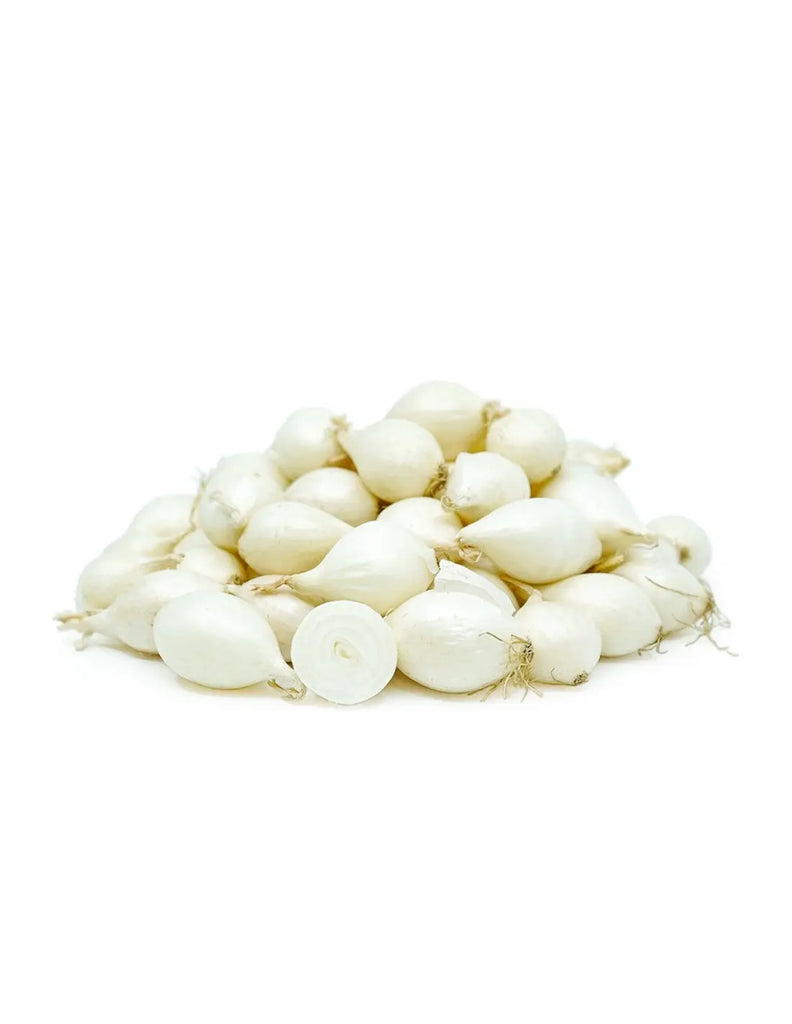 Pearl White Onion 283 Gram Freshly Picked