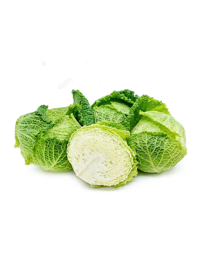 Savoy Cabbage 1 KG Freshly Picked